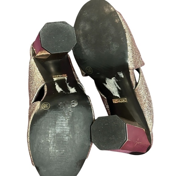 Elegant TOP SHOP Silver Women's Shoes - Picture 5 of 8